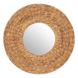Atmosphera Atmosphera - Espejo Lorena Metal Y Jacinto - D75 Cm Cr&eacute;ateur DInt&eacute;rieur