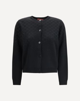Gucci Cardigan girocollo a maniche lunghe Woman M