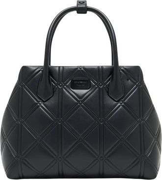 Emporio Armani Effetto Nappa Handtas - Dames - Handtassen - Zwart - ONE Size - Tassen