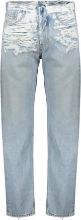 Diesel Light Vintage Straight Jeans - Heren - Regular Fit Jeans - Blauw - W30 - Katoen - Jeans