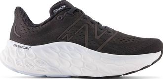 New Balance Womens Fresh Foam X More V4 Running Shoe In Black/starlight