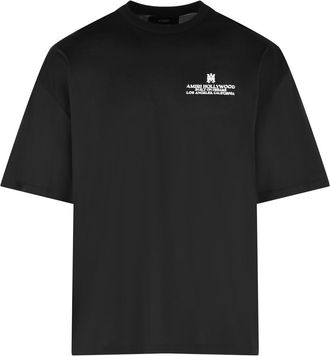 Amiri Built On Dreams Black Cotton T-Shirt