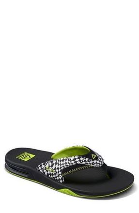 Reef Fanning Flip Flop in Swell Checkers at Nordstrom Rack, Size 12