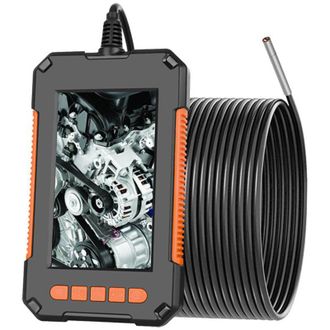 OEM C&aacute;mara De Inspecci&oacute;n Endosc&oacute;pica Industrial, C&aacute;mara Endosc&oacute;pica, Endoscopio Digital Hd 1080p Con Doble Lente, Pantalla Lcd De 4,3, Resistente Al Agua 