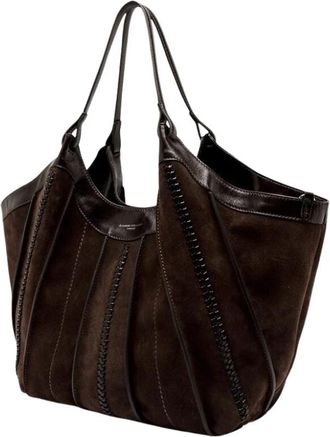 Gianni Chiarini Dames Schoudertassen Dua - Dames - Shoppers - Bruin - ONE Size - Leer - Tassen
