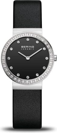 Bering Dameshorloge Keramiek 29 mm Band Leer Keramiek 10729-443 - Dames - Horloges - Zwart - ONE Size - Leer - Accessoires