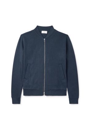 Mr P. Cotton Zip-Up Sweatshirt
