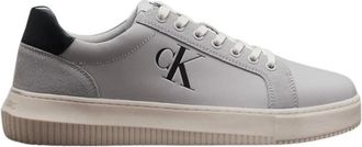 Calvin Klein Jeans Sneakers, male, Gray, Size: 9 US Low-Top Sneakers