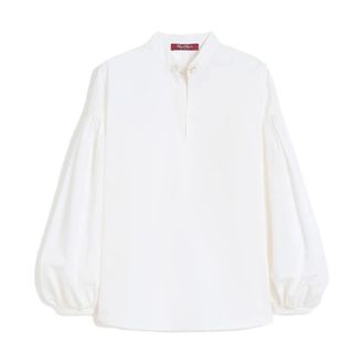 Max Mara Blouses, female, White, Size: 2XS Mstginnasta Tunic