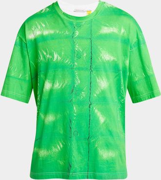 Moncler x A$AP Rocky Mens Short-Sleeve Graphic T-Shirt