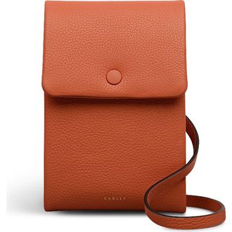 Radley London Mallow Street Medium Phone Crossbody Bag in Terracotta at Nordstrom