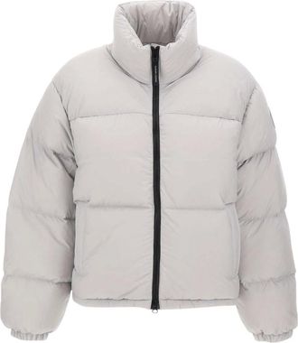 Canada Goose Fallon Puffer Jacket - Dames - Jassen - Grijs - Maat: XS Leer