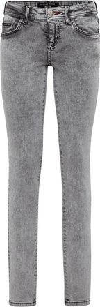 Philipp Plein Slim Fit Jeans - Dames - Skinny Jeans - Grijs - W27 - Katoen - Jeans