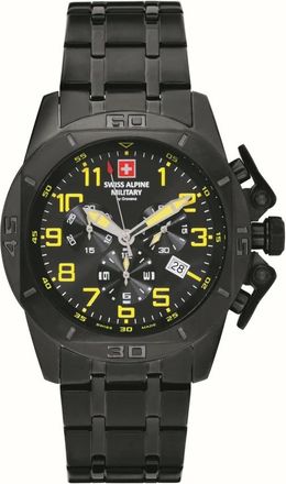 Swiss Alpine Military Accessoires, Heren, Zwart, ONE Size, 7063.9174 Horloge