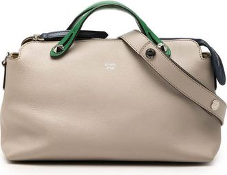 Fendi Pre-owned Fendi Medium Tricolor Leather By The Way Satchel Ladies ZRPP75I0B5BZIGBT