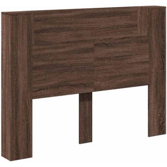 vidaXL Headboard Brown Oak 140 x 16.5 x 103.5 cm Engineered Wood vidaXL