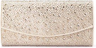 Olga Berg Emma Crystal Clutch in Champagne at Nordstrom