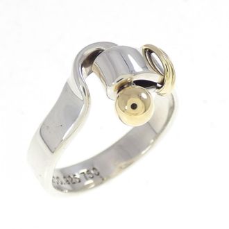 Tiffany & Co. Yellow Gold (18K) Silver 925 Band Ring (Pre-Owned)