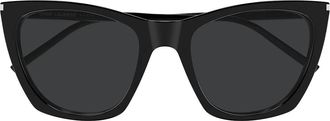 Saint Laurent Sunglasses Sl 214 Kate Thin 001 Black/Black Women