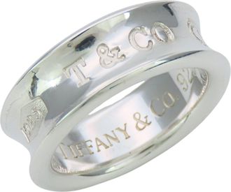 Tiffany & Co. Silver Silver 925 Band Ring (Pre-Owned)