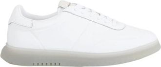 Emporio Armani Witte Sneaker Schoenen - Heren - Sneakers - Wit - 43 EU - Schoenen
