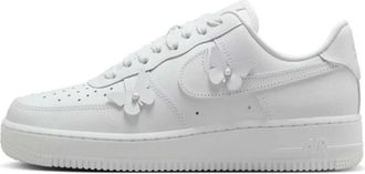 Nike Fitness, Dames, Wit, 44 1/2 EU, Leer, Air Force 1 Low Butterfly