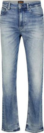 HUGO BOSS Ogden Straight Jeans - Heren - Regular Fit Jeans - Blauw - W31 L32 - Denim - Jeans