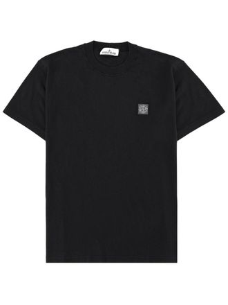 Stone Island T Shirt With Logo Patch