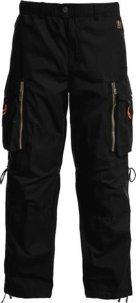 Parajumpers Cargo Broek - Heren - Straight fit broeken - Zwart - M - Katoen - Broeken
