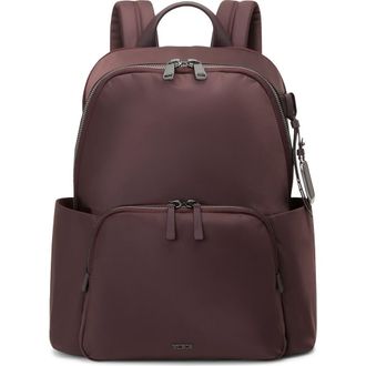 Tumi Rosie Nylon Backpack (Nordstrom Exclusive) in Deep Plum at Nordstrom