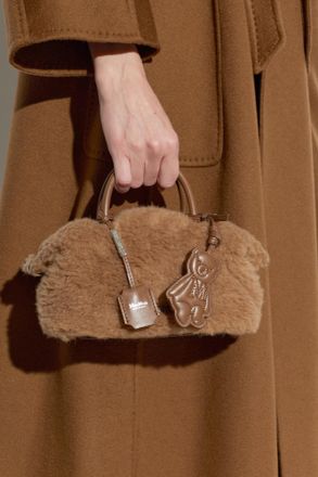Max Mara Teddyholdals Handbag, Womens, Brown