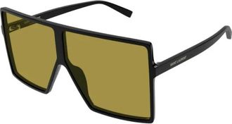 Saint Laurent Sunglasses, female, Black, Size: 68 MM Betty S Sunglasses