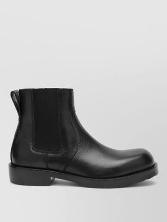 Dries Van Noten leather chelsea boots