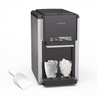 Klarstein Klarstein Arcticblend 3in1 Fabbricatore Di Ghiaccio 20 Kg/24h Ghiaccio A Forma Cilindrica Ghiaccio Tritato Erogatore DAcqua
