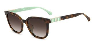 Kate Spade New York Jorja 2/F/S Asian Fit Polarized PHW/LA Womens Sunglasses Tortoiseshell Size 53