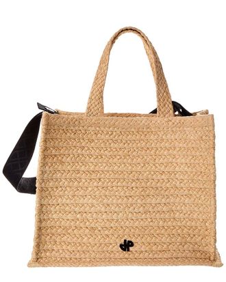 Patou JP Large Raffia Tote