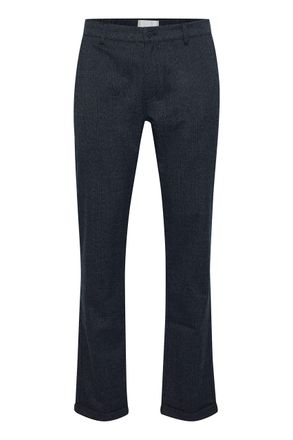 Casual Friday Mens Pandrup Checked Trousers Casual Trousers, Dark Navy (194013), 34 W/32 L