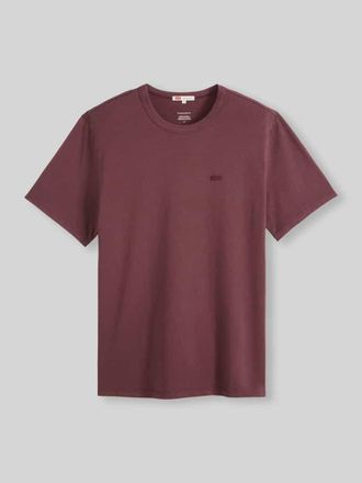 Levi's Regular Fit T-Shirt aus reiner Baumwolle in Dunkelrot, Gr&ouml;&szlig;e XXL