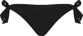 Vilebrequin Braguita de Bikini Mini Jacquard Chevron - Swimwear - Mujer - Negro - XS