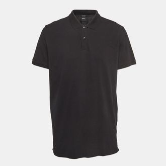 HUGO BOSS Boss By Hugo Boss Black Pima Cotton Pallas Polo T-Shirt