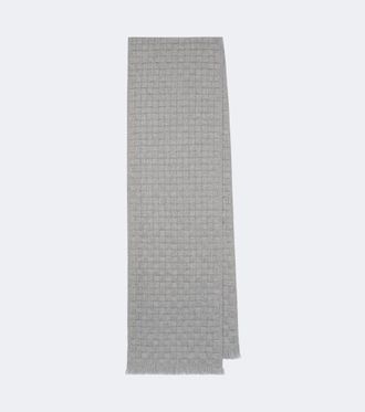 Bottega Veneta Sciarpa Intrecciato in cashmere