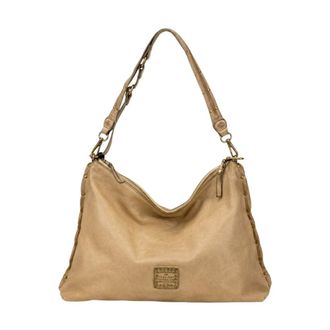 Campomaggi Mujer, Bolsos, Beige, Talla: ONE Size