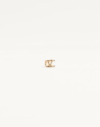 Valentino Garavani Mono Earcuff VLogo Signature In Metallo Donna ORO UNI