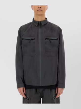 Alpha Industries camouflage zip jacket long sleeves stand collar