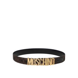 Moschino Dames, Accessoires, Bruin, Maat: M Leer