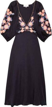 The Great. Womens The Sagebrush Dress In Blue