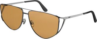 Retro Superfuture PREMIO REFINED KW6 Womens Sunglasses Gunmetal Size 64