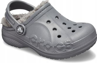 OEM Zueco Crocs Baya Con Forro K 207500 C12eu 2930 Charcoalcharcoal