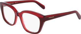 Ferragamo Demo Square Ladies Eyeglasses SF3023 613 51