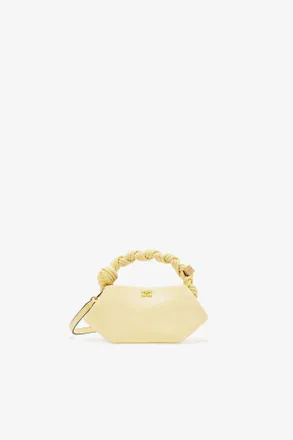 Ganni Yellow Mini Bou Bag in